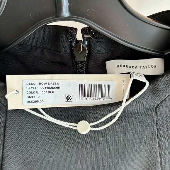 Rebecca Taylor Bow Front Shift Dress (NWT) - Picture 4 of 7